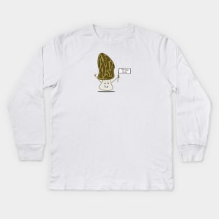 Morel Support Kids Long Sleeve T-Shirt